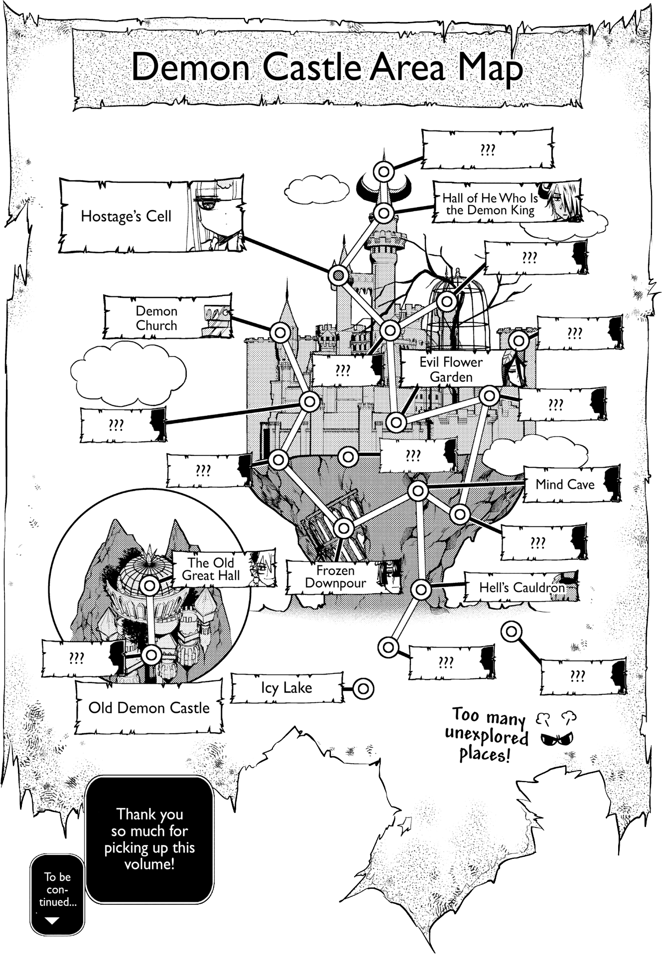 demon castle area map